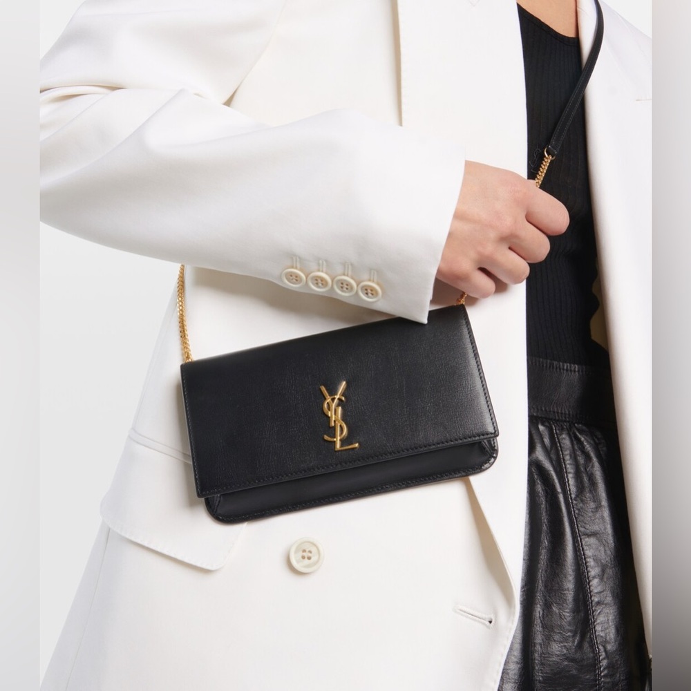 AUTHENTIC Yves Saint Laurent Cassandre Phone Bag 🖤🖤🖤